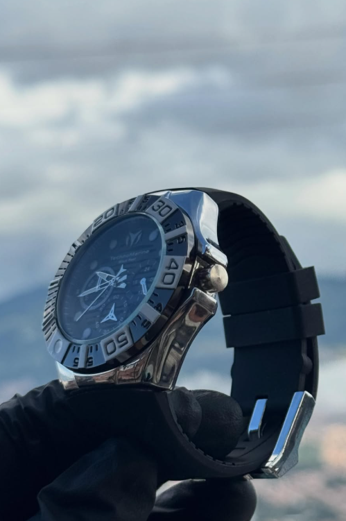 RELOJ NEGRO, BLANCO & PLATEADO | ESTILO QUE DESTACA