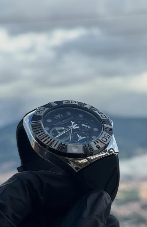 RELOJ NEGRO, BLANCO & PLATEADO | ESTILO QUE DESTACA