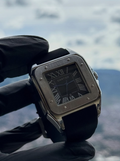 RELOJ NEGRO & PLATEADO | ELEGANCIA CON CARÁCTER