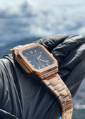 RELOJ ORO ROSA & AZUL | SOFISTICACIÓN Y DISTINCIÓN